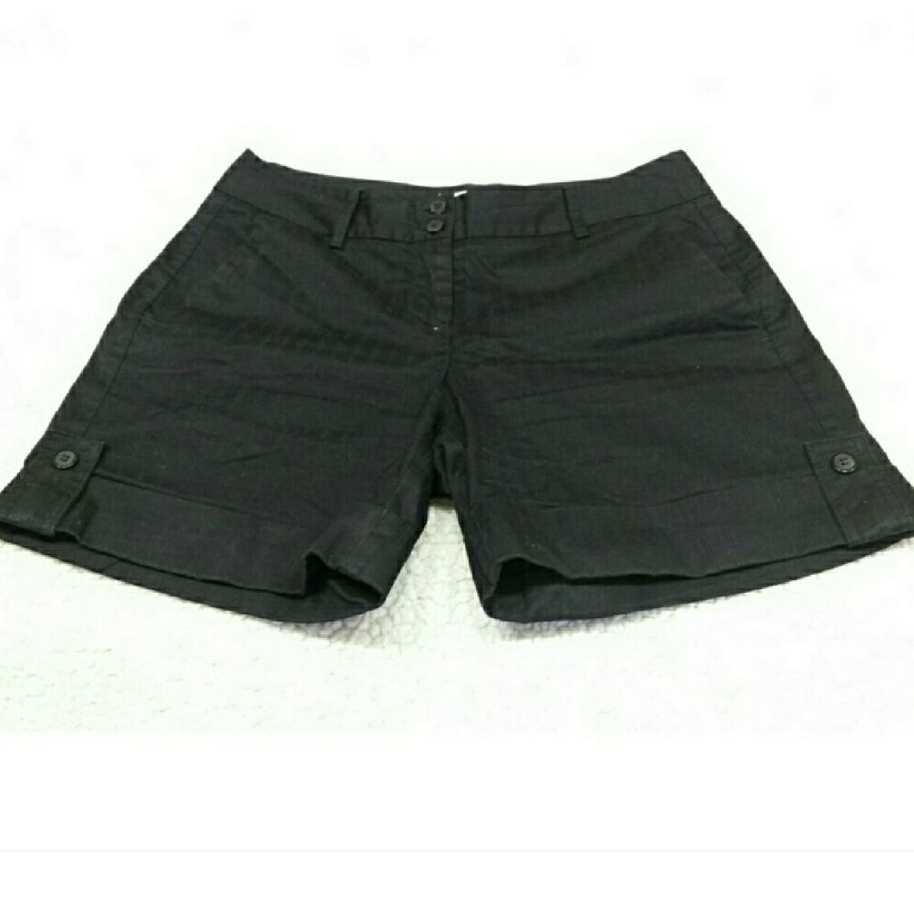 Metro 7 Cute Black Casual Dress Shorts Size 4